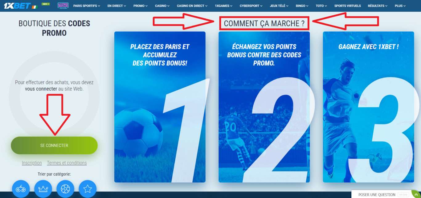 Comment utiliser le coupon 1xBet gratuit aujourd'hui ?